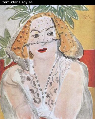 Henri Matisse Woman with a Veil (mk35)